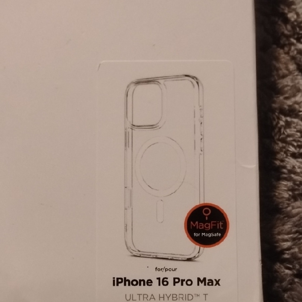 iPhone 16 Pro Max Clear Ultra  Hybrid Case